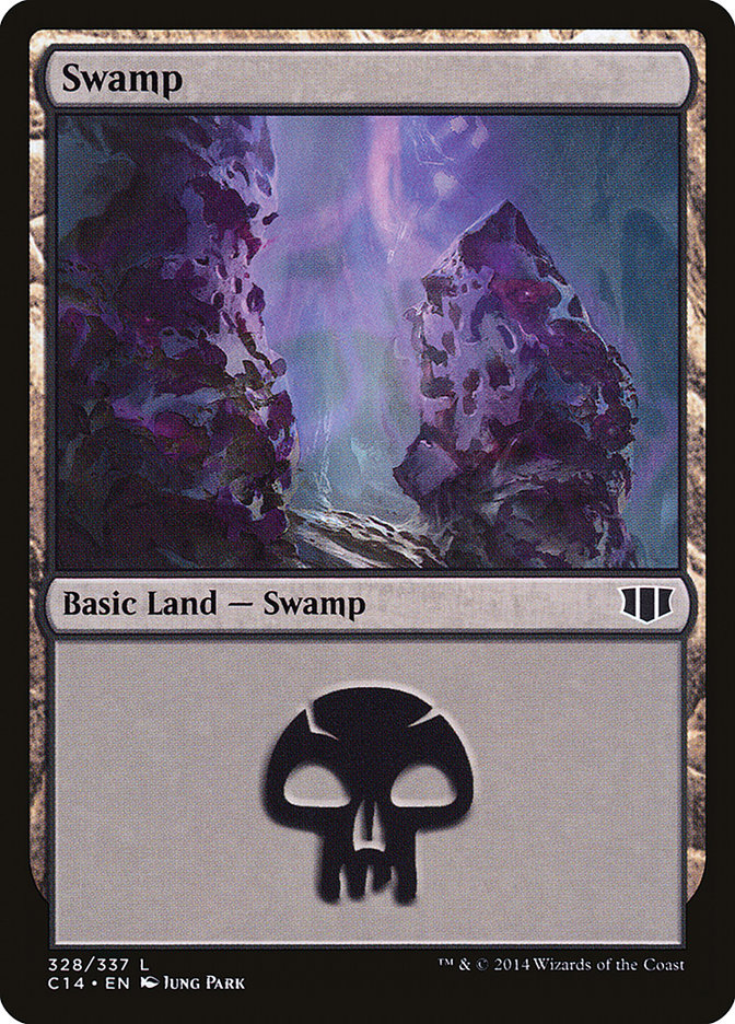Swamp (328) [Commander 2014] | Chromatic Games