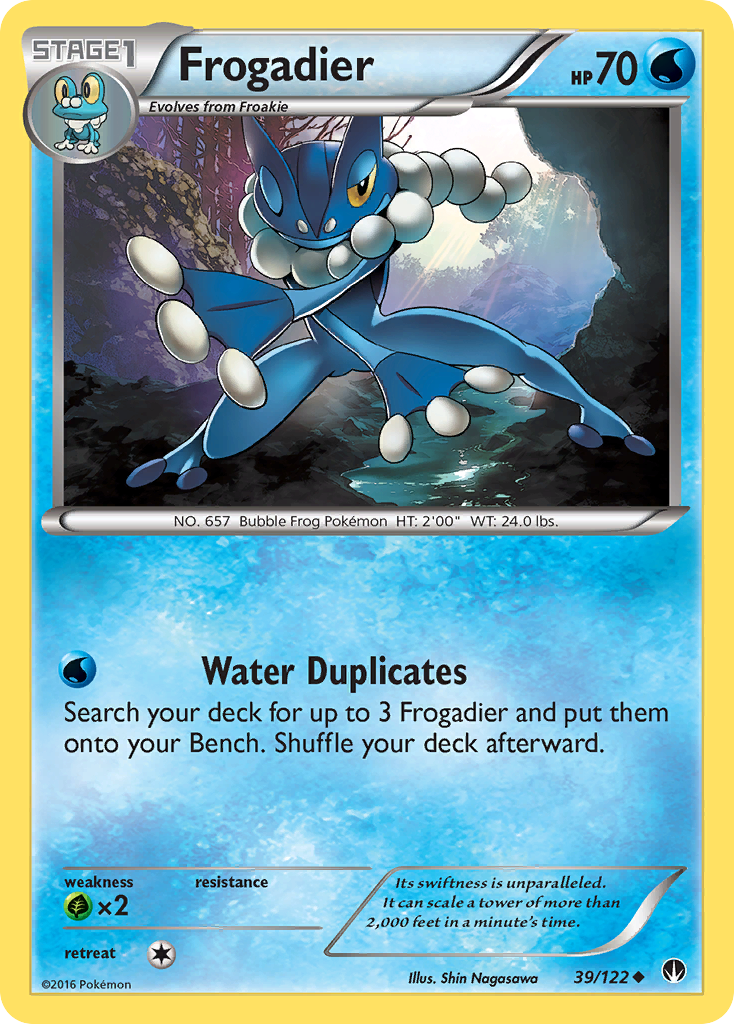 Frogadier (39/122) [XY: BREAKpoint] | Chromatic Games