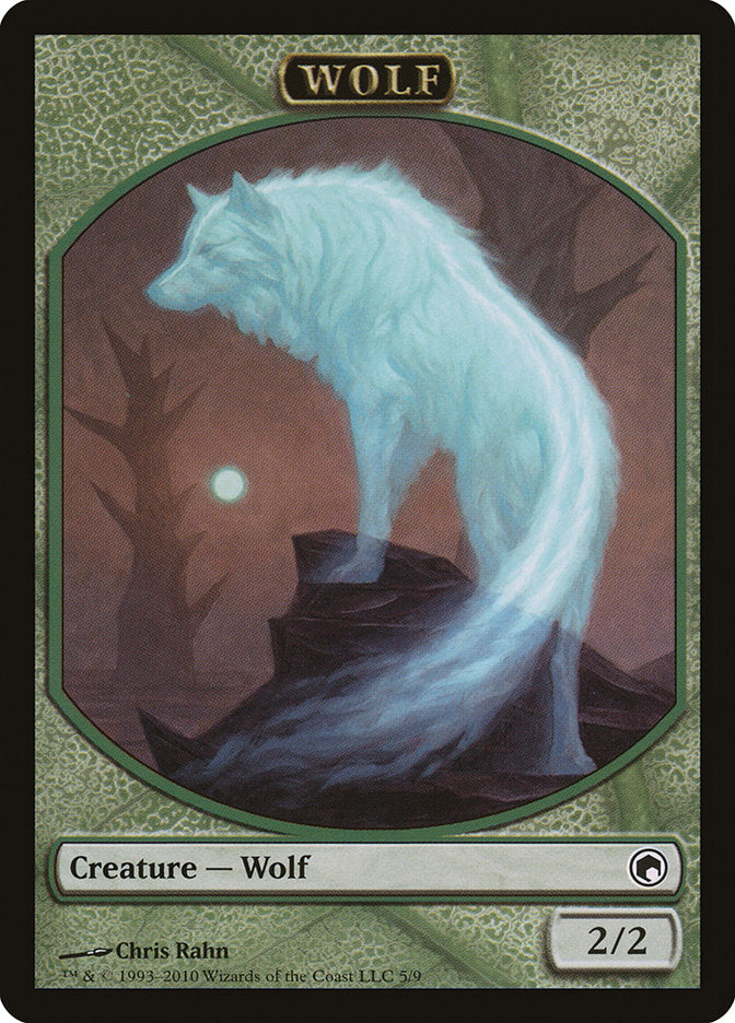 Wolf Token [Scars of Mirrodin Tokens] | Chromatic Games