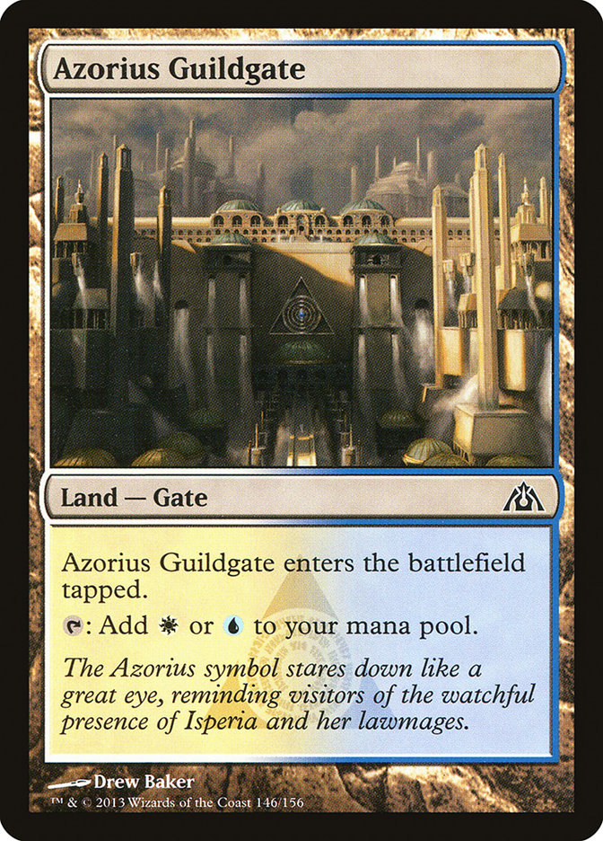 Azorius Guildgate [Dragon's Maze] | Chromatic Games