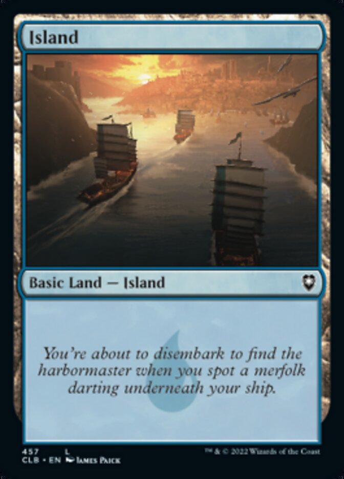 Island (457) [Commander Legends: Battle for Baldur's Gate] | Chromatic Games