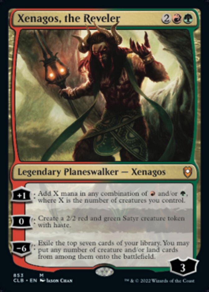 Xenagos, the Reveler [Commander Legends: Battle for Baldur's Gate] | Chromatic Games