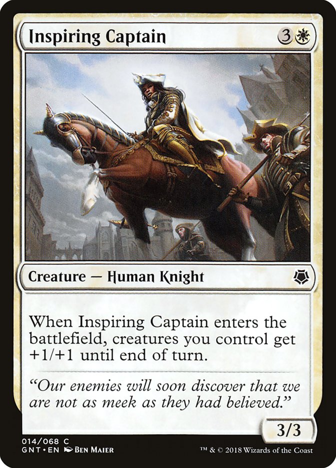 Inspiring Captain [Game Night 2018] | Chromatic Games