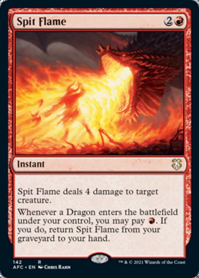 Spit Flame [Dungeons & Dragons: Adventures in the Forgotten Realms Commander] | Chromatic Games