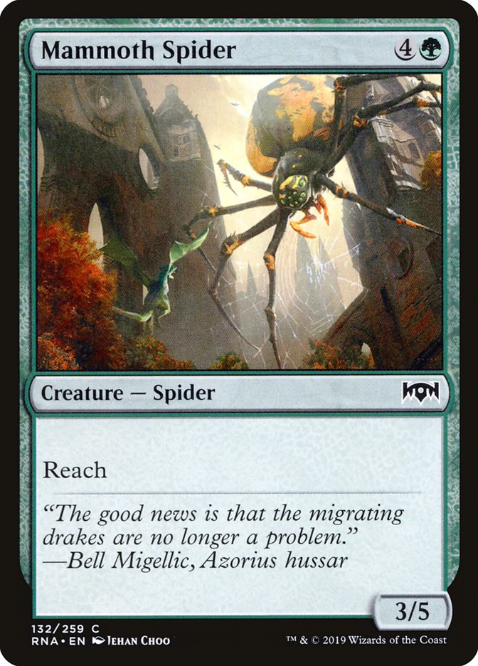 Mammoth Spider [Ravnica Allegiance] | Chromatic Games