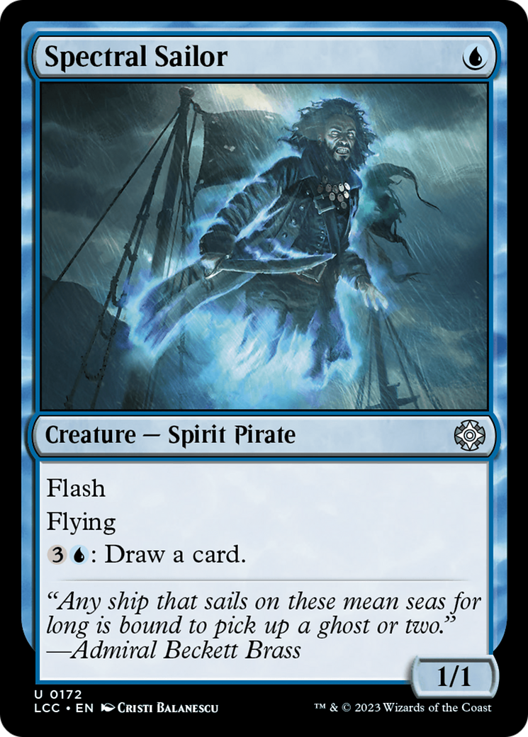 Spectral Sailor [The Lost Caverns of Ixalan Commander] | Chromatic Games