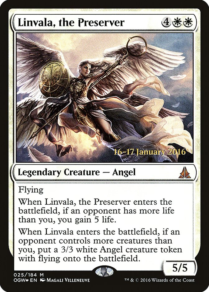 Linvala, the Preserver [Oath of the Gatewatch Prerelease Promos] | Chromatic Games