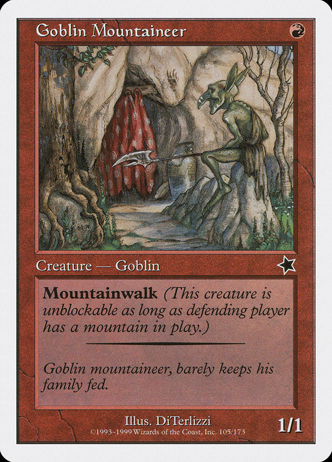 Goblin Mountaineer [Starter 1999] | Chromatic Games