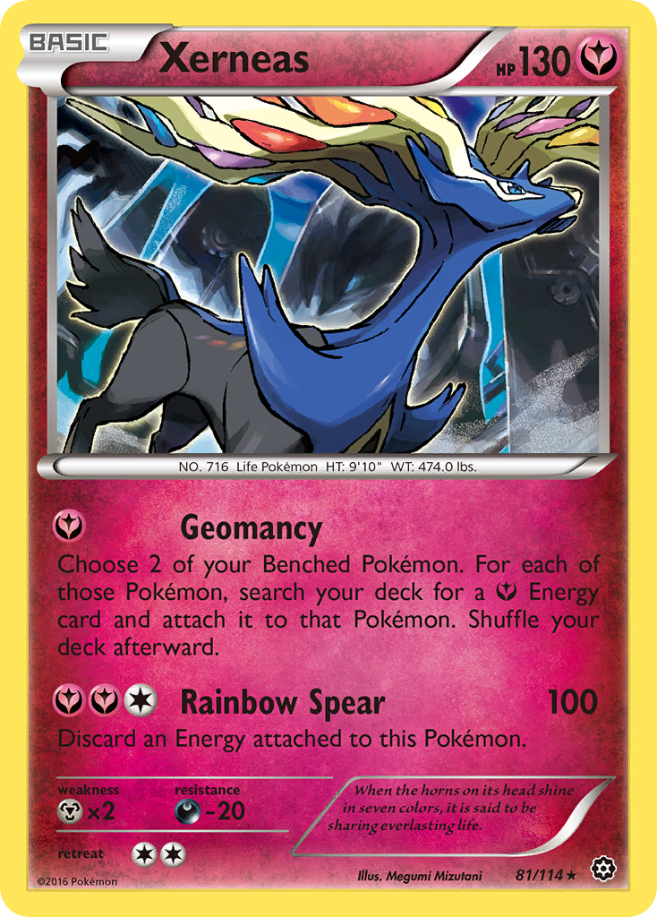 Xerneas (81/114) [XY: Steam Siege] | Chromatic Games