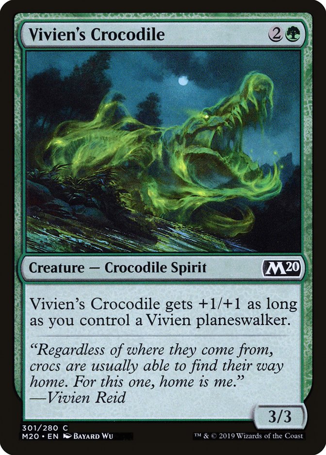 Vivien's Crocodile [Core Set 2020] | Chromatic Games