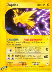 Zapdos (44/147) [Aquapolis] | Chromatic Games