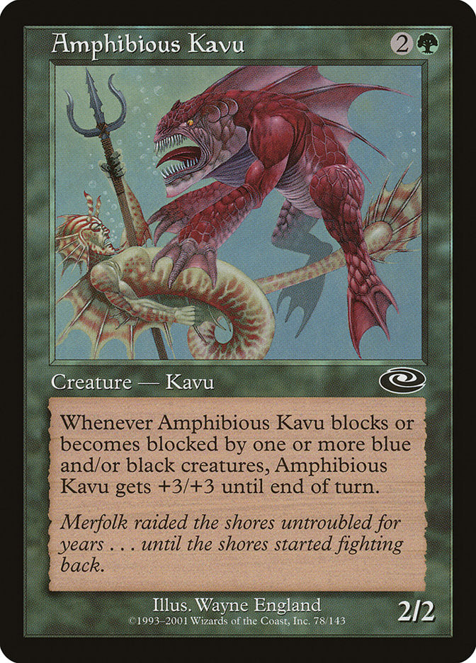 Amphibious Kavu [Planeshift] | Chromatic Games