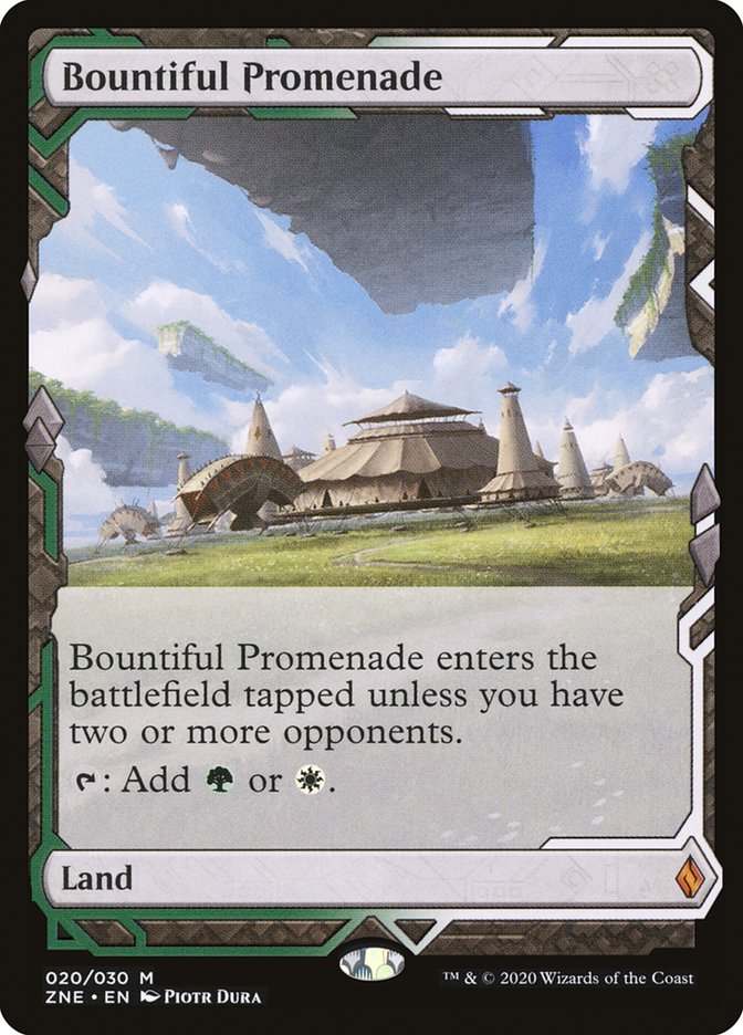 Bountiful Promenade (Expeditions) [Zendikar Rising Expeditions] | Chromatic Games