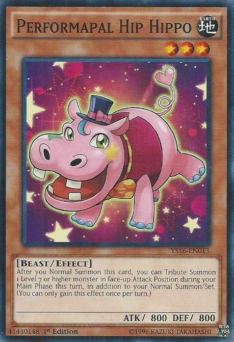 Performapal Hip HIppo [YS16-EN013] Common | Chromatic Games