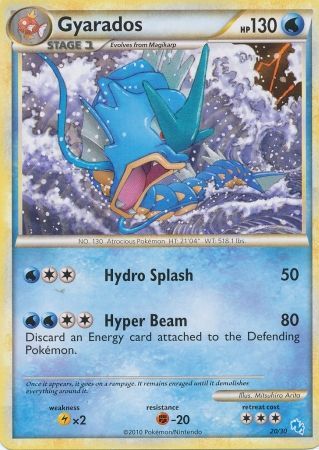 Gyarados [HS Trainer Kit: Gyarados & Raichu] | Chromatic Games