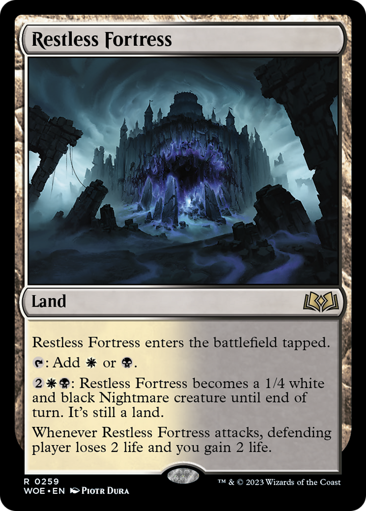 Restless Fortress [Wilds of Eldraine] | Chromatic Games