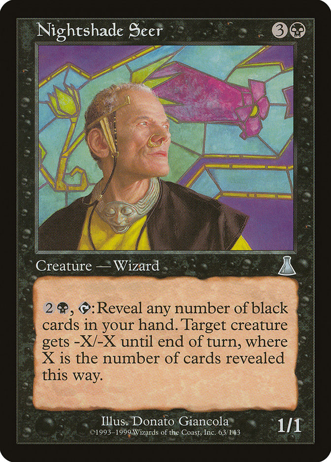 Nightshade Seer [Urza's Destiny] | Chromatic Games