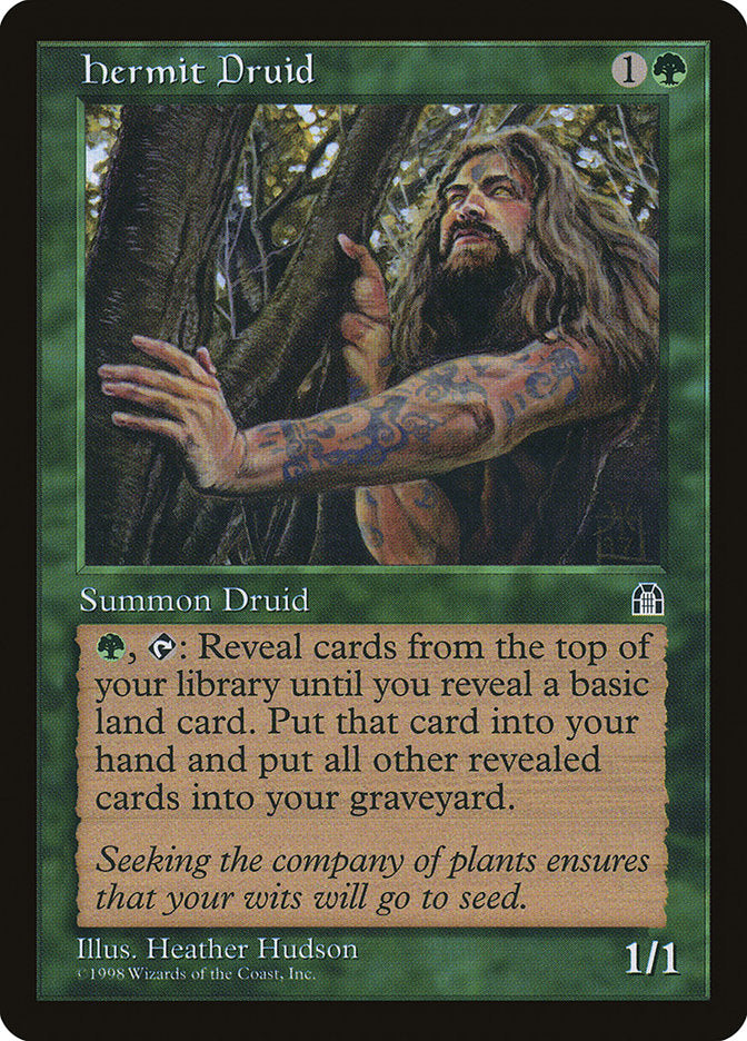 Hermit Druid [Stronghold] | Chromatic Games