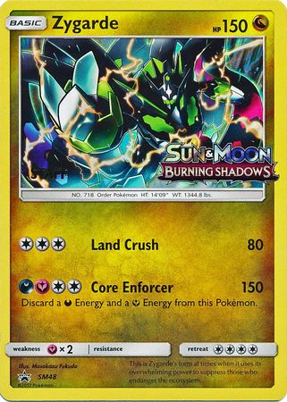 Zygarde (Staff Prerelease Promo) [SM Black Star Promos] | Chromatic Games