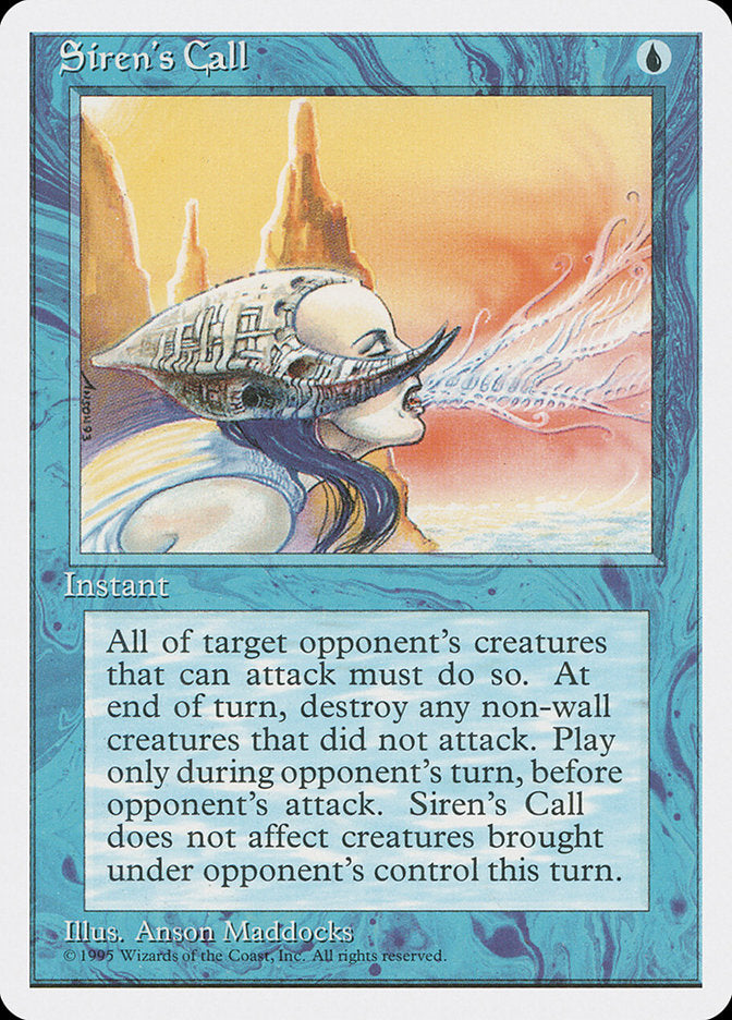 Siren's Call [Fourth Edition] | Chromatic Games