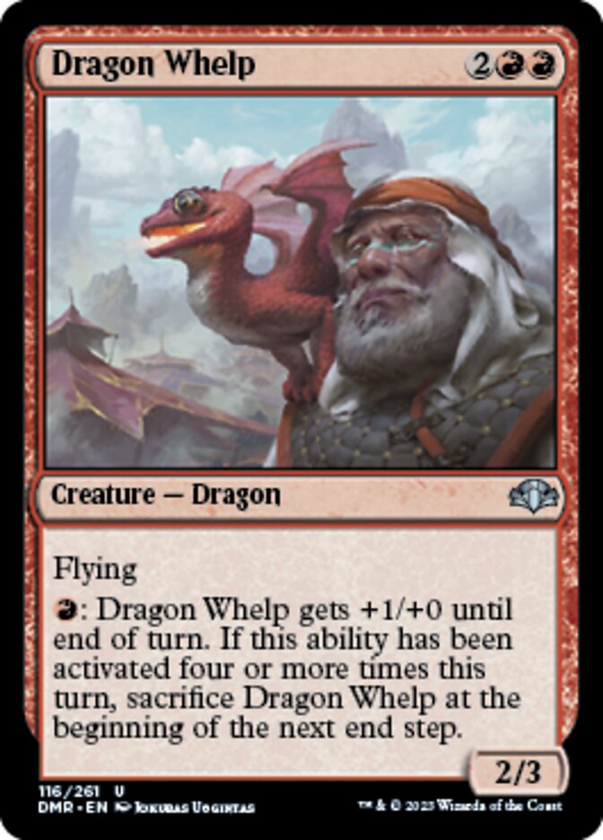 Dragon Whelp [Dominaria Remastered] | Chromatic Games