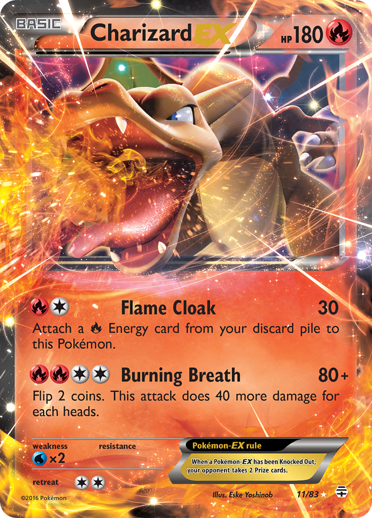 Charizard EX [Generations] | Chromatic Games