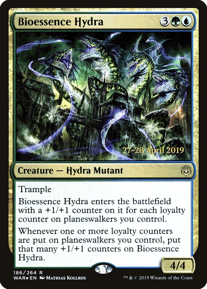 Bioessence Hydra [War of the Spark Prerelease Promos] | Chromatic Games