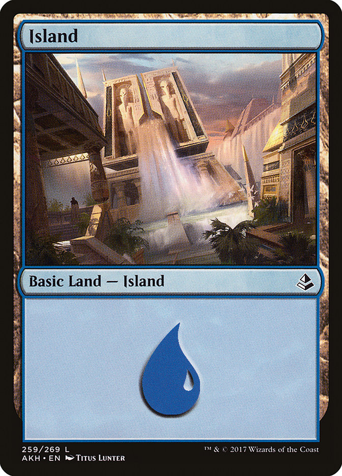 Island (259) [Amonkhet] | Chromatic Games