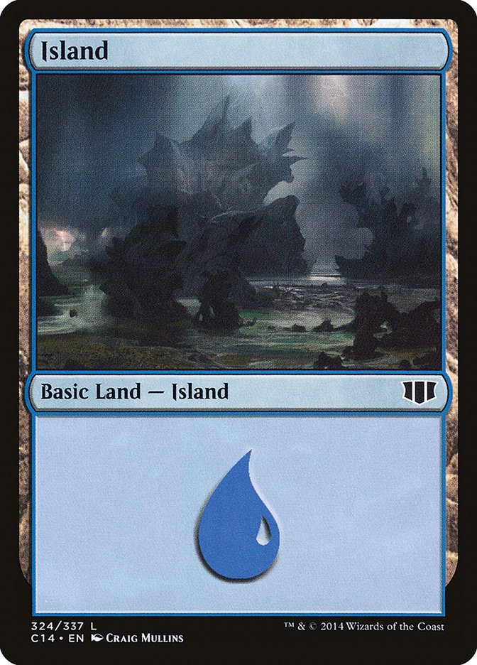 Island (324) [Commander 2014] | Chromatic Games