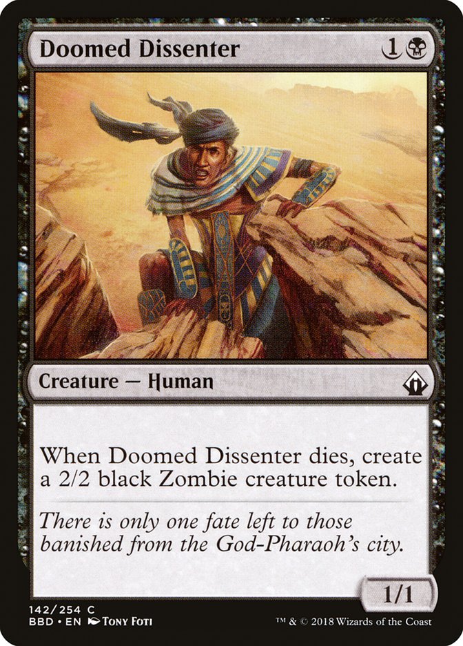 Doomed Dissenter [Battlebond] | Chromatic Games