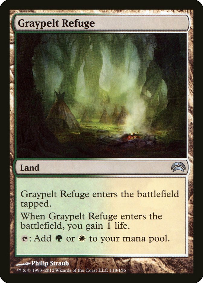 Graypelt Refuge [Planechase 2012] | Chromatic Games