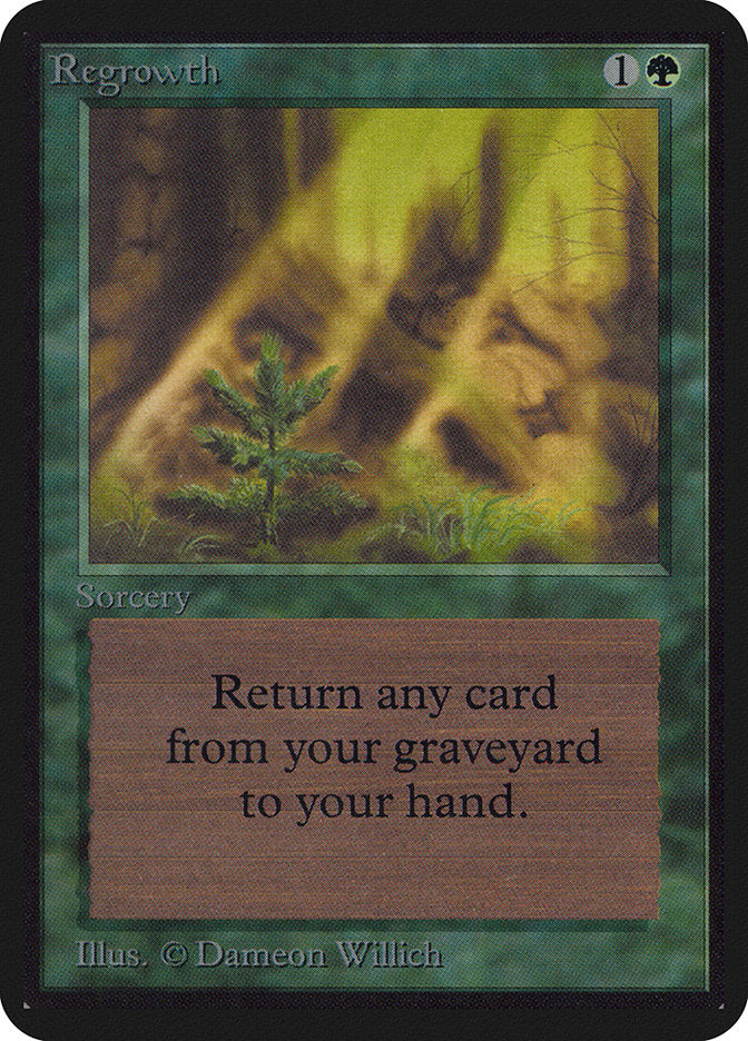 Regrowth [Alpha Edition] | Chromatic Games