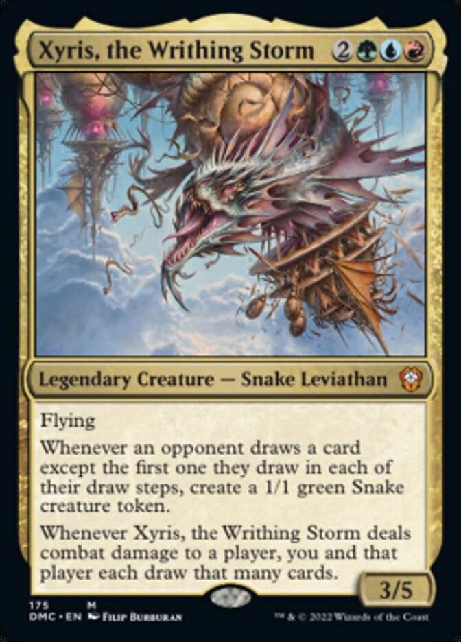 Xyris, the Writhing Storm [Dominaria United Commander] | Chromatic Games