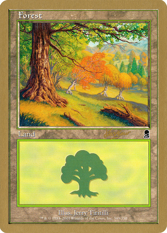 Forest (shh349) (Sim Han How) [World Championship Decks 2002] | Chromatic Games