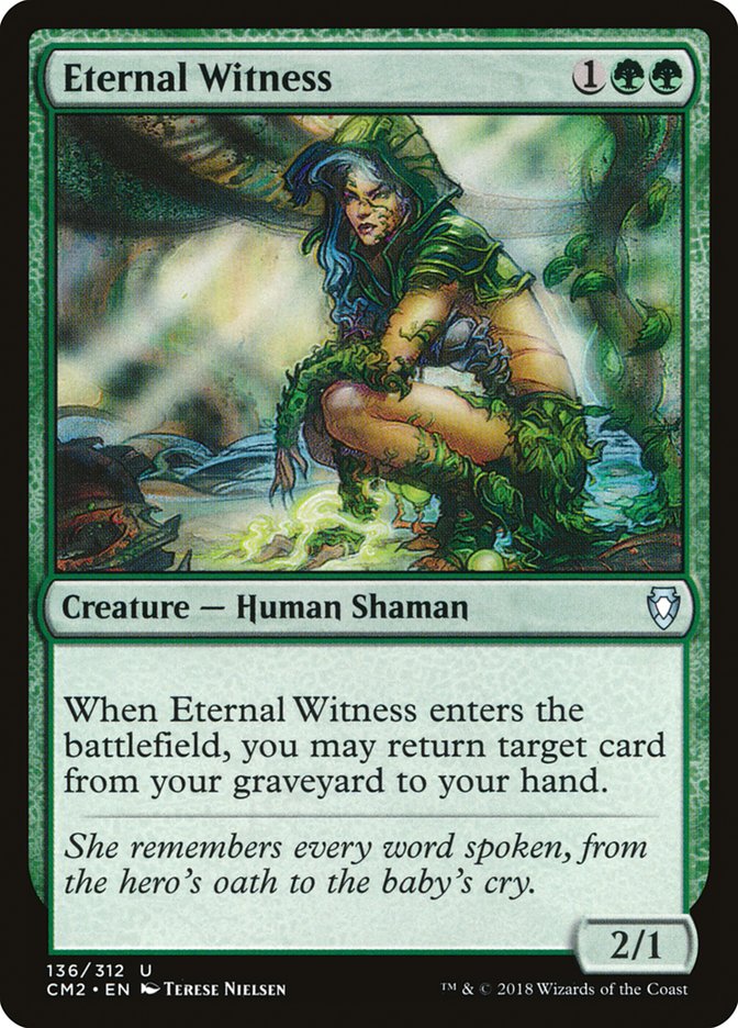 Eternal Witness [Commander Anthology Volume II] | Chromatic Games