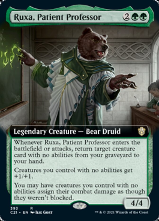 Ruxa, Patient Professor (Extended Art) [Commander 2021] | Chromatic Games