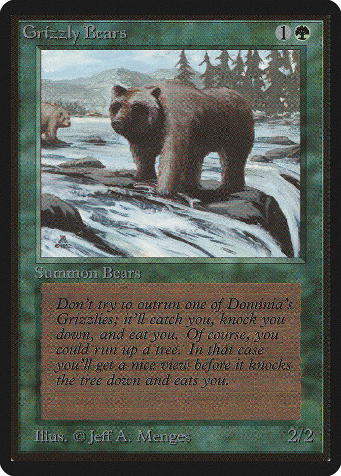 Grizzly Bears [Beta Edition] | Chromatic Games