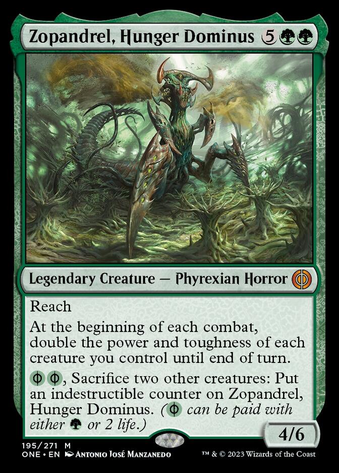 Zopandrel, Hunger Dominus [Phyrexia: All Will Be One] | Chromatic Games