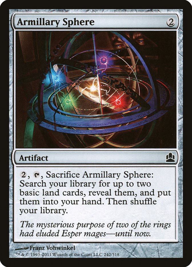 Armillary Sphere [Commander 2011] | Chromatic Games