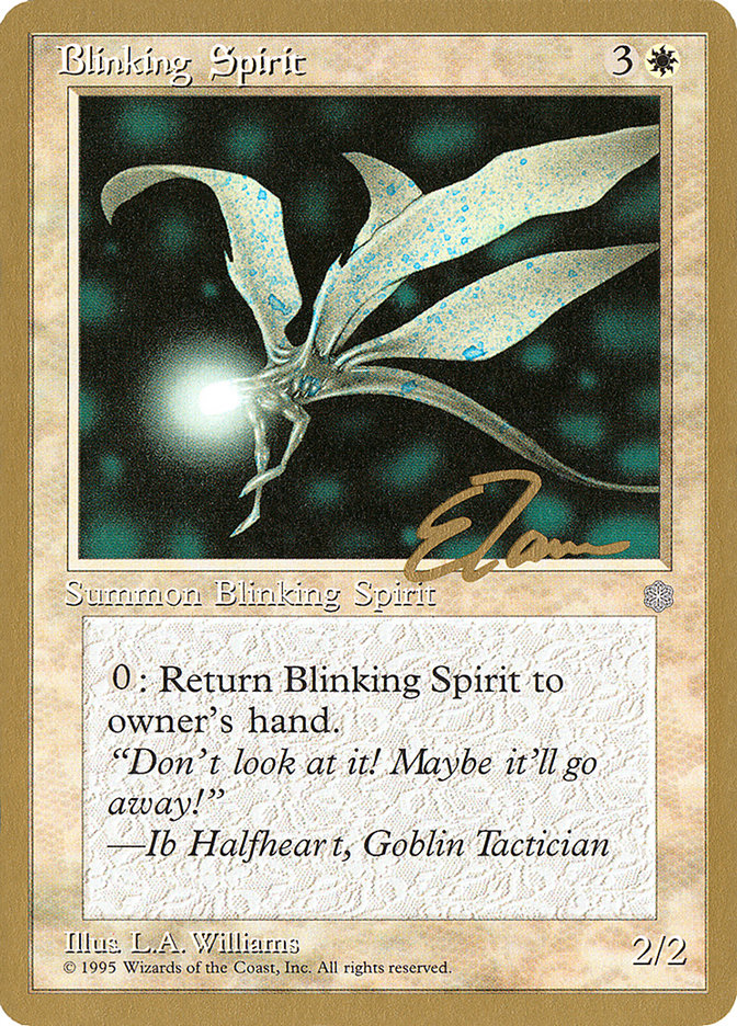 Blinking Spirit (Eric Tam) [Pro Tour Collector Set] | Chromatic Games