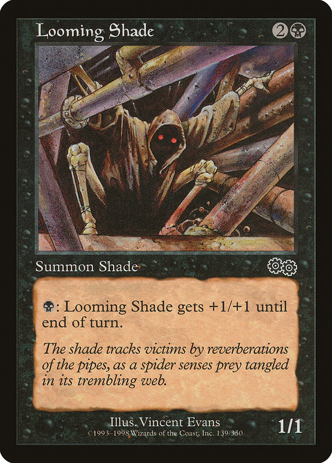 Looming Shade [Urza's Saga] | Chromatic Games