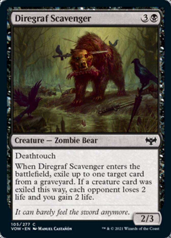 Diregraf Scavenger [Innistrad: Crimson Vow] | Chromatic Games