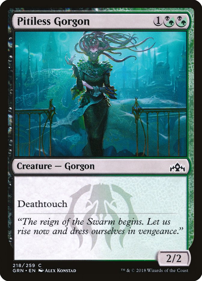 Pitiless Gorgon [Guilds of Ravnica] | Chromatic Games