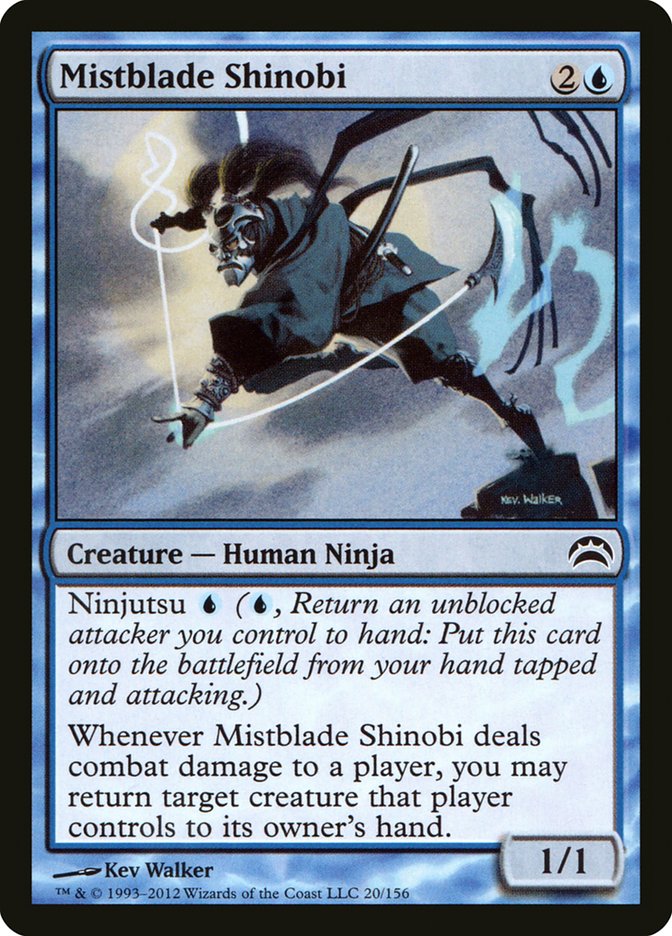 Mistblade Shinobi [Planechase 2012] | Chromatic Games