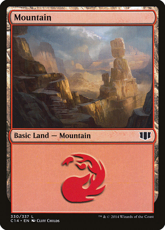 Mountain (330) [Commander 2014] | Chromatic Games