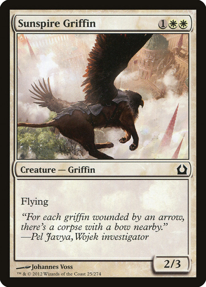 Sunspire Griffin [Return to Ravnica] | Chromatic Games