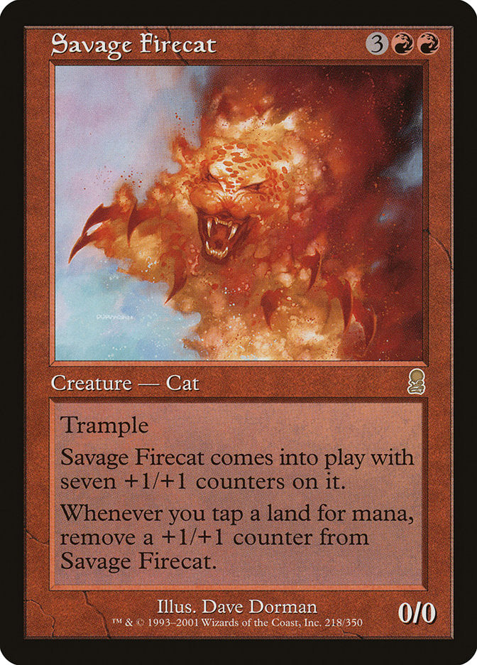 Savage Firecat [Odyssey] | Chromatic Games