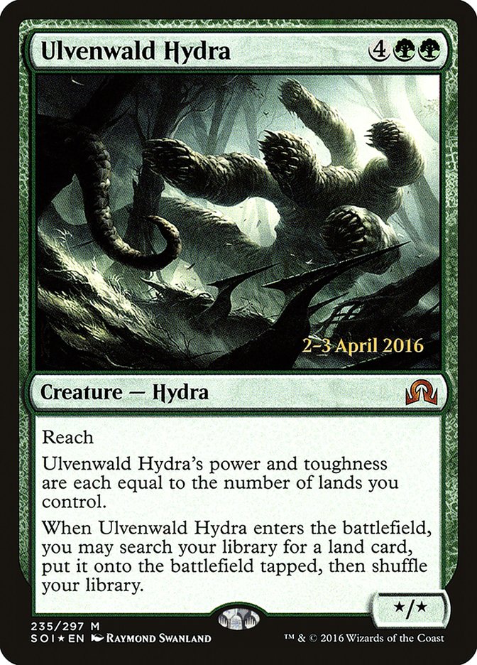 Ulvenwald Hydra [Shadows over Innistrad Prerelease Promos] | Chromatic Games