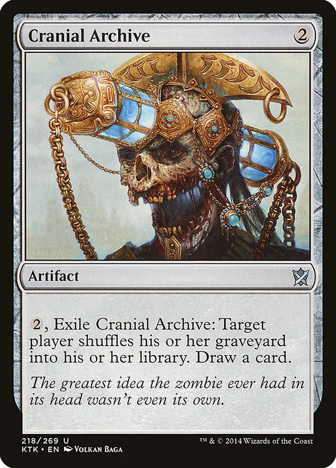 Cranial Archive [Khans of Tarkir] | Chromatic Games