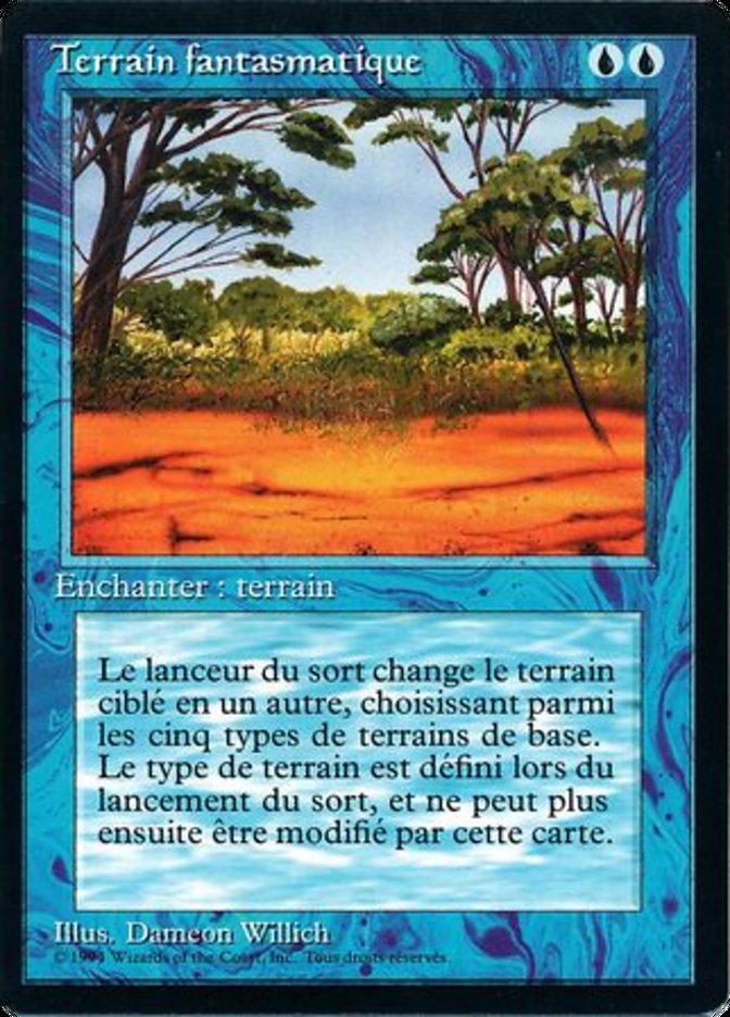 Phantasmal Terrain [Foreign Black Border] | Chromatic Games